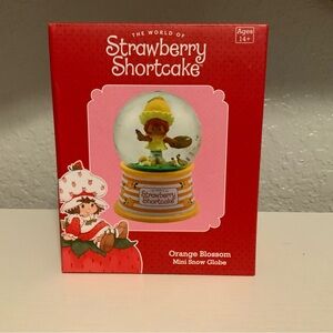 Strawberry Shortcake’s friend Orange Blossom mini snow globe.